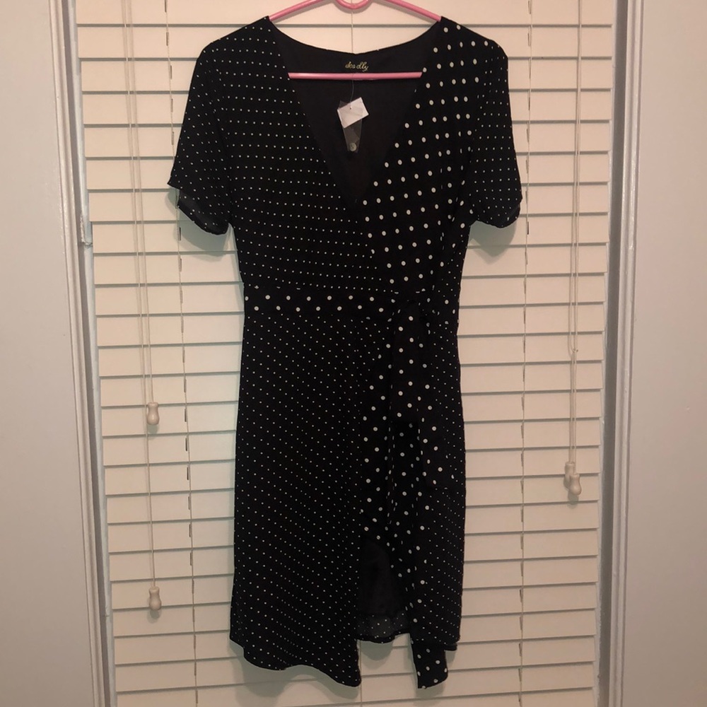 NWT dee elly wrap dress